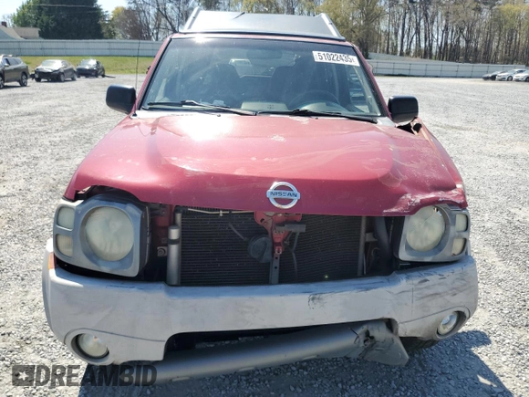 2003 Nissan Xterra SE with VIN 5N1ED28T13C657067, listed as a Copart auction lot 51022435 with 248,599 mi miles and Salvage title. Bid and sale history available at DreamBid. Image 5.