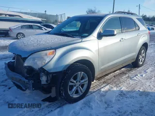 2014 Chevrolet Equinox LT z VIN 2GNALBEK3E6163202, wystawiony jako IAAI lot #41398792 z przebiegiem 133 050 mil mil oraz . Historia ofert i sprzedaży dostępna na DreamBid. Obrazek 2.