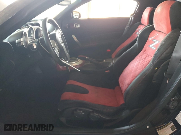 2008 Nissan 350Z Enthusiast with VIN JN1BZ34E68M750984, listed as a Copart auction lot 89256425 with 118,053 mi miles and Salvage Title. Bid and sale history available at carsss.com. Image 7.
