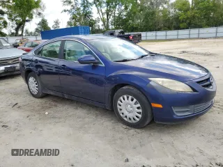 2010 Mazda 6 i Sport with VIN 1YVHZ8BHXA5M40493, listed as a Copart auction lot 50880105 with 195,908 mi miles and Salvage Title. Bid and sale history available at carsss.com. Image 4.