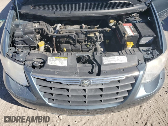 2007 Chrysler Town & Country LWB Touring with VIN 2A4GP54L37R310892, listed as a Copart auction lot 75426684 with 101,233 mi miles and Salvage Title. Bid and sale history available at carsss.com. Image 12.
