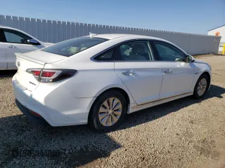 2017 Hyundai Sonata Hybrid SE with VIN KMHE24L18HA058161, listed as a Copart auction lot 52925333 with 37,935 mi miles. Bid and sale history available at carsss.com. Image 3.