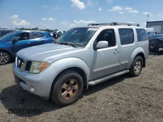 2005 Nissan Pathfinder LE with VIN 5N1AR18W15C755698, listed as a Copart auction lot 64926775 with 222,133 mi miles and Clean title. Bid and sale history available at DreamBid. Image 1.
