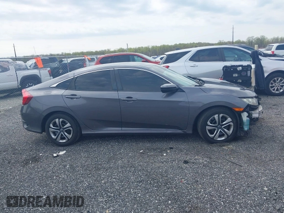 2016 Honda Civic Sedan LX with VIN 2HGFC2F51GH524197, listed as a IAAI auction lot 42012886 with 103,302 mi miles. Bid and sale history available at carsss.com. Image 14.