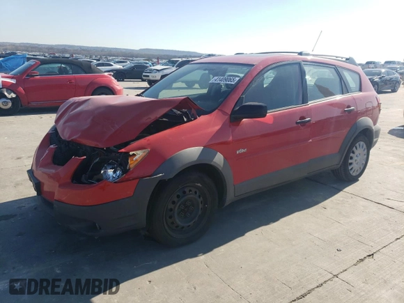 2003 Pontiac Vibe with VIN 5Y2SL62893Z416733, listed as a Copart auction lot 41409065 with 52,366 mi miles and Salvage Title. Bid and sale history available at DreamBid. Image 1.