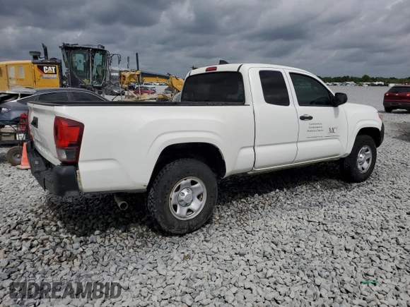 2020 Toyota Tacoma SR z VIN 5TFSX5EN4LX071140, wystawiony jako Copart lot #51860605 z przebiegiem 42 294 mil mil oraz Czysty tytuł • Clean title. Historia ofert i sprzedaży dostępna na DreamBid. Obrazek 3.