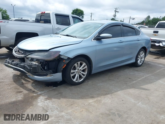 2015 Chrysler 200 Limited z VIN 1C3CCCAB9FN671625, wystawiony jako IAAI lot #42377446 z przebiegiem 167 714 mil mil oraz . Historia ofert i sprzedaży dostępna na DreamBid. Obrazek 2.