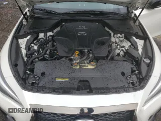 2020 Infiniti Q50 Luxe with VIN JN1EV7AR1LM254054, listed as a Copart auction lot 58151015 with 80,226 mi miles and Salvage title. Bid and sale history available at DreamBid. Image 11.
