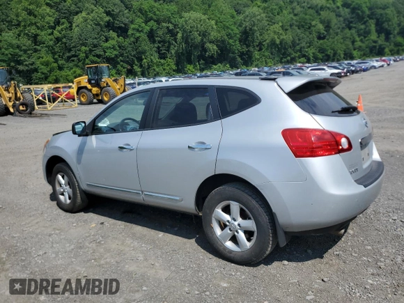 2012 Nissan Rogue S with VIN JN8AS5MV6CW369629, listed as a Copart auction lot 63450225 with 117,597 mi miles and Salvage title. Bid and sale history available at DreamBid. Image 2.