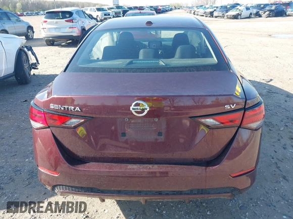 2022 Nissan Sentra SV with VIN 3N1AB8CV5NY264707, listed as a IAAI auction lot 41972677 with 69,982 mi miles and . Bid and sale history available at DreamBid. Image 16.