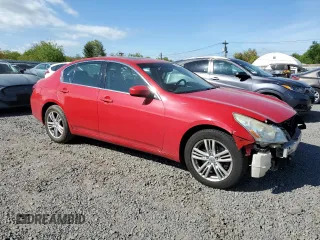 2013 Infiniti G37 x with VIN JN1CV6AR7DM351231, listed as a Copart auction lot 54956005 with 181,784 mi miles and Salvage Title. Bid and sale history available at carsss.com. Image 4.