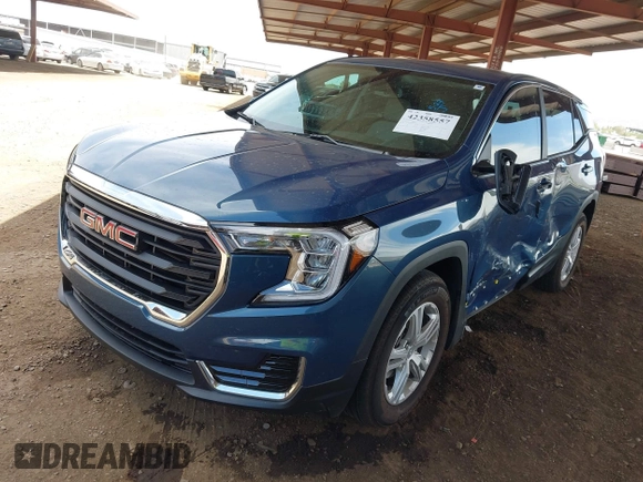 2024 GMC Terrain SLE с VIN 3GKALMEG8RL384400, выставлен на аукционе IAAI как лот 42358557 с пробегом 3 245 миль миль и . История ставок и продаж доступна на DreamBid. Изображение 2.