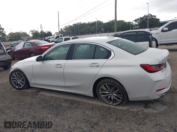 2024 BMW 3 Series 330i with VIN 3MW69FF0XR8E38275, listed as a IAAI auction lot 42646598 with 39,015 mi miles and . Bid and sale history available at DreamBid. Image 14.