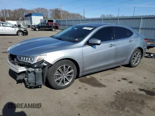 2020 Acura TLX with VIN 19UUB1F37LA003318, listed as a Copart auction lot 48786435 with 136,029 mi miles and Salvage Title. Bid and sale history available at carsss.com. Image 1.