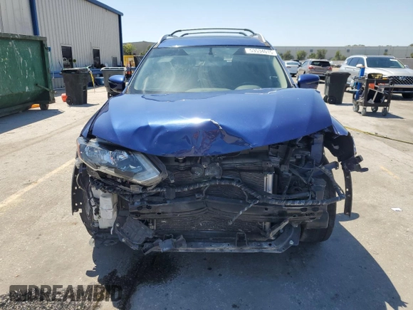2017 Nissan Rogue SV z VIN JN8AT2MTXHW141702, wystawiony jako Copart lot #53534015 z przebiegiem 120 523 mil mil oraz Szkoda całkowita • Salvage title. Historia ofert i sprzedaży dostępna na DreamBid. Obrazek 5.