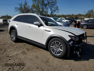 2024 Mazda CX-90 Preferred Plus with VIN JM3KKCHD1R1150001, listed as a Copart auction lot 53493415 with Not Provided miles and Non Repairable. Bid and sale history available at DreamBid. Image 4.