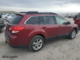2013 Subaru Outback 2.5i Premium with VIN 4S4BRCCC1D3210046, listed as a Copart auction lot 53115585 with 124,521 mi miles and Salvage Title. Bid and sale history available at carsss.com. Image 3.