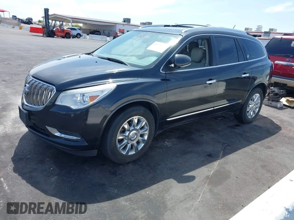 2015 Buick Enclave Leather with VIN 5GAKVBKD4FJ273209, listed as a IAAI auction lot 42178192 with 126,184 mi miles and . Bid and sale history available at carsss.com. Image 17.
