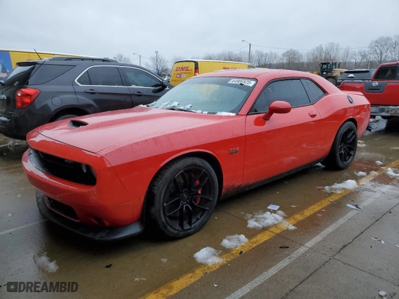 2015 Dodge Challenger SRT 392 with VIN 2C3CDZDJ5FH835481, listed as a Copart auction lot 44900525 with NaN miles and Salvage Title. Bid and sale history available at carsss.com. Image 1.