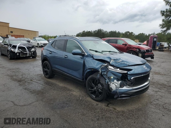 2024 Buick Encore GX Sport Touring with VIN KL4AMDSL5RB159440, listed as a Copart auction lot 51978975 with 8,343 mi miles and Salvage title. Bid and sale history available at DreamBid. Image 4.