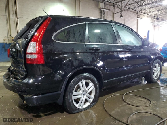 2010 Honda CR-V EX-L with VIN 5J6RE4H74AL005052, listed as a Copart auction lot 48173385 with 142,601 mi miles and Clean Title. Bid and sale history available at carsss.com. Image 3.