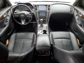 2018 Infiniti Q50 Luxe with VIN JN1EV7AP4JM367007, listed as a Copart auction lot 43413255 with 90,694 mi miles and Salvage title. Bid and sale history available at DreamBid. Image 8.