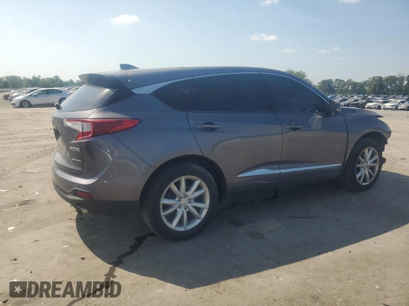 2019 Acura RDX with VIN 5J8TC2H35KL005230, listed as a Copart auction lot 61614685 with 112,188 mi miles and Salvage title. Bid and sale history available at DreamBid. Image 3.