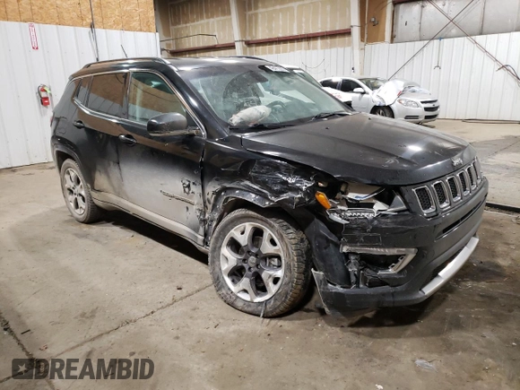 2020 Jeep Compass Limited with VIN 3C4NJDCB5LT208633, listed as a Copart auction lot 46477295 with 77,113 mi miles and Salvage Title. Bid and sale history available at carsss.com. Image 4.