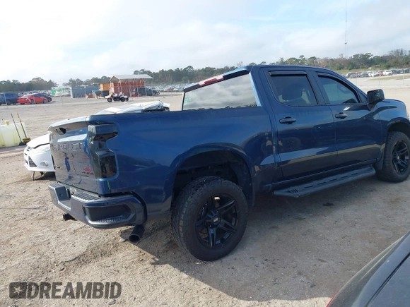 2020 Chevrolet Silverado 1500 Custom with VIN 3GCPWBEH3LG172322, listed as a IAAI auction lot 41496946 with 52,312 mi miles. Bid and sale history available at carsss.com. Image 4.