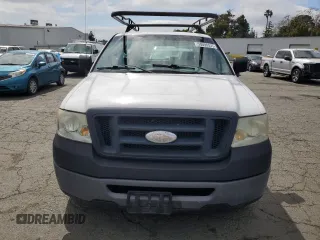 2008 Ford F-150 XL with VIN 1FTRF12218KE97098, listed as a Copart auction lot 50596535 with 243,547 mi miles and Clean Title. Bid and sale history available at carsss.com. Image 5.