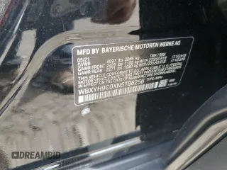 2022 BMW X2 sDrive28i with VIN WBXYH9C0XN5T86256, listed as a Copart auction lot 74173554 with 35,658 mi miles and Salvage Title. Bid and sale history available at carsss.com. Image 13.