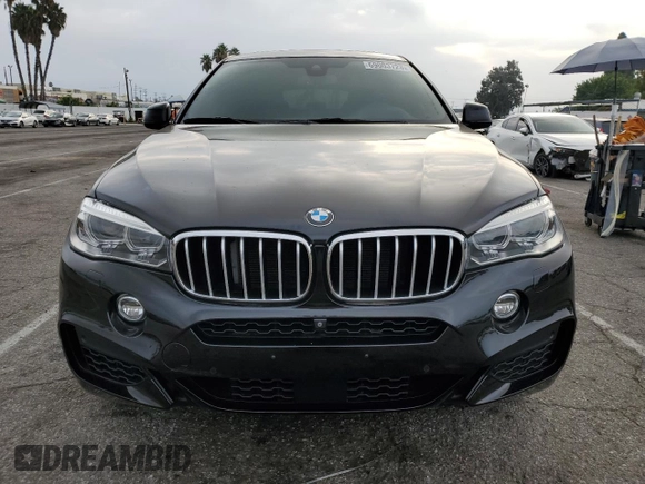 2016 BMW X6 xDrive50i with VIN 5UXKU6C50G0R34210, listed as a Copart auction lot 69003723 with 33,134 mi miles. Bid and sale history available at carsss.com. Image 5.
