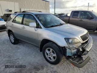 2000 Lexus RX 300 with VIN JT6GF10U8Y0063548, listed as a Copart auction lot 84639154 with 120,633 mi miles and Salvage Title. Bid and sale history available at carsss.com. Image 4.