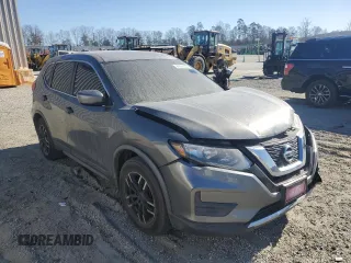 2017 Nissan Rogue S with VIN JN8AT2MT2HW382587, listed as a Copart auction lot 47066065 with 192,971 mi miles and Salvage Title. Bid and sale history available at DreamBid. Image 4.