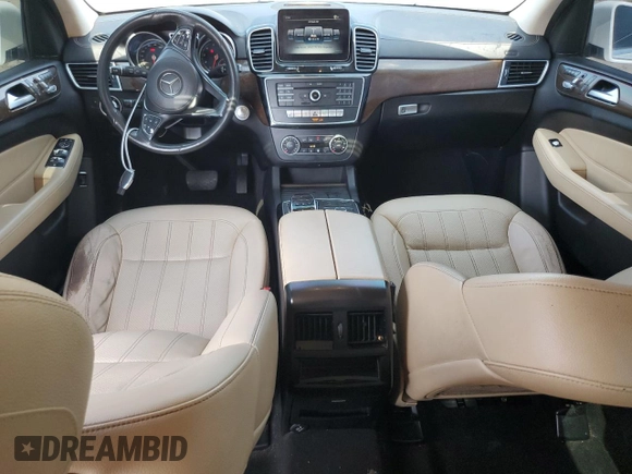 2017 Mercedes-Benz GLS with VIN 4JGDF6EE9HA964797, listed as a Copart auction lot 54863445 with 123,978 mi miles and Clean Title. Bid and sale history available at carsss.com. Image 8.