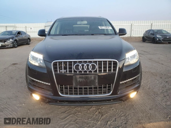 2013 Audi Q7 3.0L TDI Premium Plus with VIN WA1LMAFE7DD009264, listed as a Copart auction lot 82715834 with 117,856 mi miles and Clean Title. Bid and sale history available at carsss.com. Image 5.