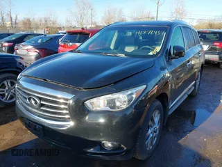 2014 Infiniti QX60 with VIN 5N1AL0MM1EC530830, listed as a IAAI auction lot 41872437 with 152,529 mi miles and . Bid and sale history available at DreamBid. Image 17.