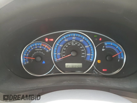 2009 Subaru Forester X with VIN JF2SH63679H777246, listed as a Copart auction lot 64516665 with 183,400 mi miles and Salvage title. Bid and sale history available at DreamBid. Image 9.