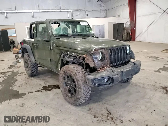 2021 Jeep Wrangler Willys z VIN 1C4GJXAG9MW766912, wystawiony jako Copart lot #52602135 z przebiegiem 35 850 mil mil oraz Szkoda całkowita • Salvage title. Historia ofert i sprzedaży dostępna na DreamBid. Obrazek 12.