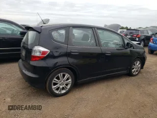 2010 Honda Fit Sport with VIN JHMGE8H68AS005586, listed as a Copart auction lot 57582755 with 109,872 mi miles and Salvage title. Bid and sale history available at DreamBid. Image 3.