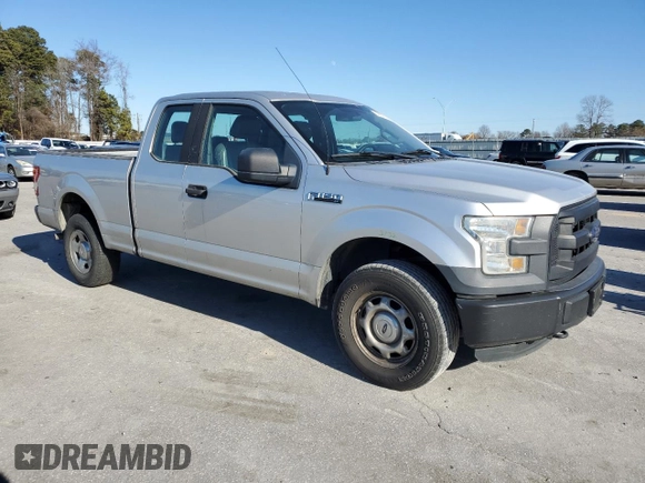 2016 Ford F-150 XLT with VIN 1FTFX1EF7GFB29286, listed as a Copart auction lot 86624814 with 330,094 mi miles and Salvage title. Bid and sale history available at DreamBid. Image 4.