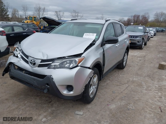 2014 Toyota RAV4 LE with VIN 2T3ZFREV3EW087829, listed as a IAAI auction lot 42023320 with 126,918 mi miles. Bid and sale history available at carsss.com. Image 17.