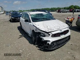 2021 Kia Forte GT-Line with VIN 3KPF34AD1ME330415, listed as a Copart auction lot 57488545 with 46,074 mi miles and Salvage title. Bid and sale history available at DreamBid. Image 13.