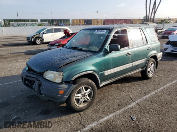 2000 Honda CR-V EX with VIN JHLRD1861YC020765, listed as a Copart auction lot 74510874 with 125,654 mi miles and Salvage Title. Bid and sale history available at carsss.com. Image 1.