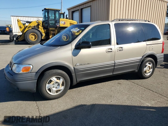 2000 Pontiac Montana z VIN 1GMDU23E1YD161191, wystawiony jako Copart lot #75875084 z przebiegiem 127 983 mil mil oraz Szkoda całkowita • Salvage title. Historia ofert i sprzedaży dostępna na DreamBid. Obrazek 1.