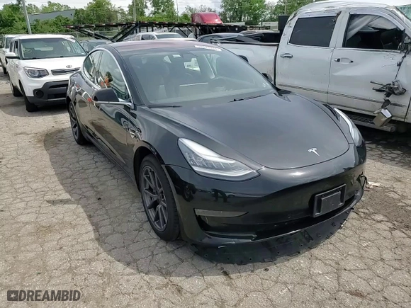 2018 Tesla Model 3 Long Range Battery with VIN 5YJ3E1EA1JF020671, listed as a Copart auction lot 52541314 with 0 mi miles and Salvage Title. Bid and sale history available at carsss.com. Image 10.