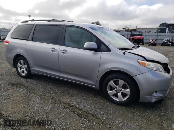 2011 Toyota Sienna LE AAS with VIN 5TDKK3DC5BS139100, listed as a Copart auction lot 49084925 with 141,979 mi miles and Salvage Title. Bid and sale history available at carsss.com. Image 4.