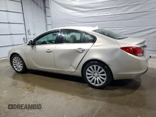 2011 Buick Regal CXL RL4 with VIN 2G4GS5EC4B9176286, listed as a Copart auction lot 50908375 with 131,435 mi miles and Salvage title. Bid and sale history available at DreamBid. Image 2.