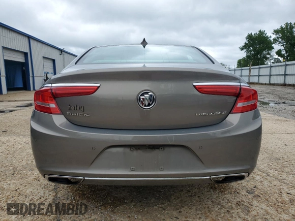 2017 Buick LaCrosse Premium with VIN 1G4ZR5SS2HU160325, listed as a Copart auction lot 57758315 with 58,733 mi miles and Salvage title. Bid and sale history available at DreamBid. Image 6.