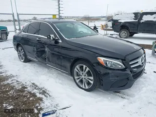 2015 Mercedes-Benz C-Class C 300 with VIN 55SWF4JB9FU048363, listed as a IAAI auction lot 41324130 with 101,595 mi miles. Bid and sale history available at carsss.com. Image 1.